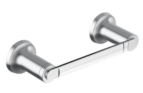 Moen Zyla Series Y1608CH Pivoting Paper Holder, Zinc, Chrome, Wall