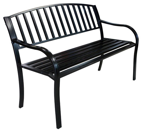 SLATTED BENCH METAL