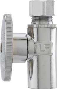 Plumb Pak PP61-1PCLF Shut-Off Valve, 1/2 x 1/2 in Connection, Sweat x Compression