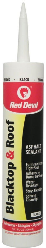 Red Devil Shell Box Red Devil 0636 Blacktop Repair Sealant, Paste, Black, Solvent, 10.1 fl ...