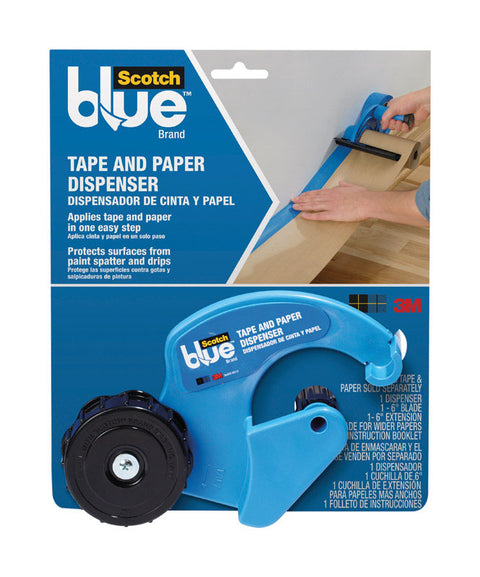 3M Tape and Paper Dispenser Blue 1 pk