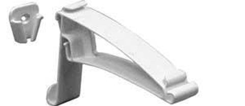 Euramax M0521 Gutter Hook, Vinyl, White, Pack of 50
