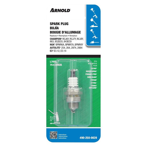E3 E3.12 Spark Plug, 14 mm Thread, 3/4 in Hex