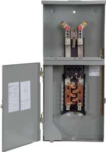 Siemens MC0816B1200RCT Meter Combination Load Center, Ringless Cover/Lid, 200 A, 8-Space, 4-Jaw, 16-Circuit