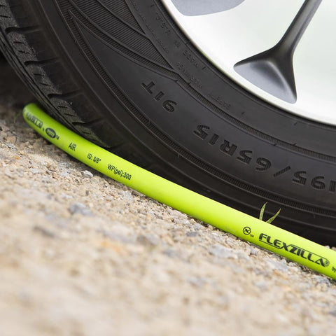 Legacy Flexzilla Pro 25 ft. L X 3/8 in. D Hybrid Polymer Air Hose 300 psi Zilla Green