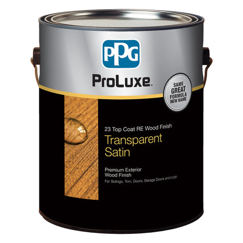 ProLuxe Cetol 23 Plus RE Transparent Satin Dark Oak Oil-Based Wood Finish 1 gal, Pack of 4