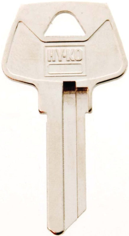 Hy-Ko 11010S16 Key Blank, Brass, Nickel, For: Sargent Cabinet, House Locks and Padlocks, Pack of 10