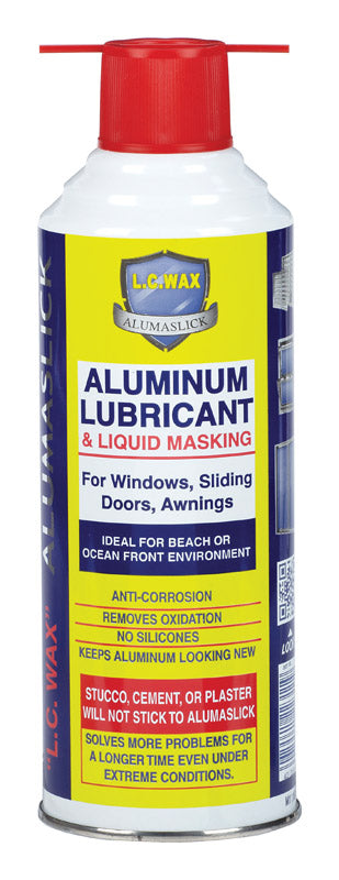 L.C. Wax Aluminum Lubricant and Liquid Masking 12 oz. Aerosol