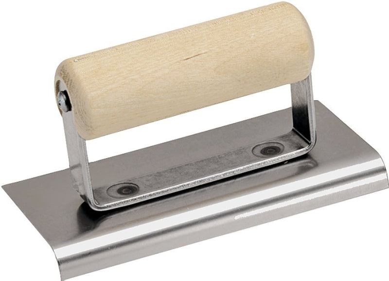 Marshalltown CE505S Hand Edger, 3-1/2 in W Blade, 6 in L Blade, Stainl ...