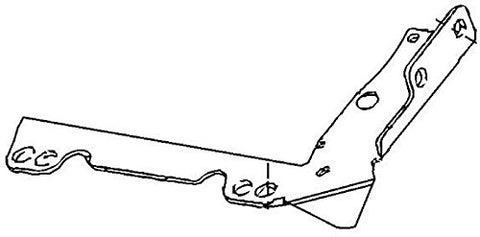 CARB THROTTLE BRACKET