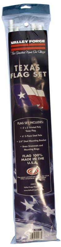 Valley Forge TEX1-1 Texas Flag Kit