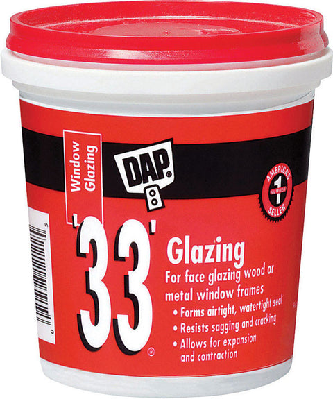 DAP White Glazing Compound 0.5 pt.