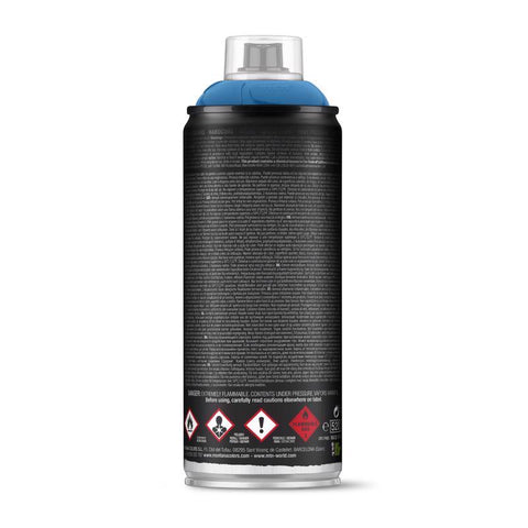 MTN Hardcore Gloss Neptune Blue Spray Paint 11 oz, Pack of 6