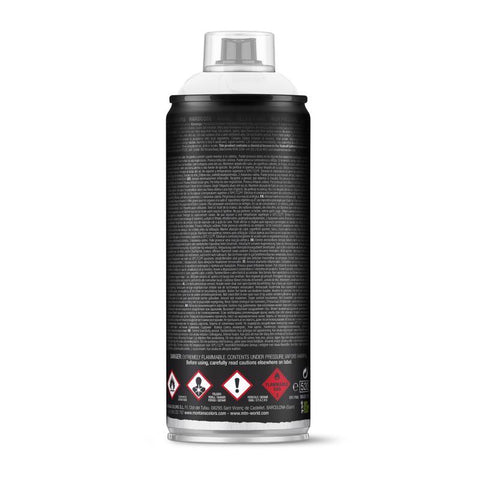 MTN Hardcore Gloss White Spray Paint 11 oz, Pack of 6