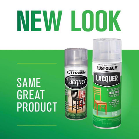 Rust-Oleum Specialty Gloss Clear Lacquer Spray Paint 11 oz