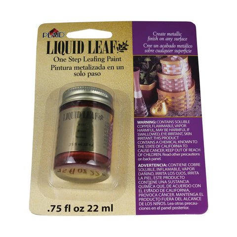 Plaid Metallic Brass Glaze 0.8 oz.