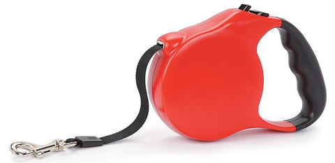 Casual Canine 11612 16 83 Belted Retractable Lead, 16 ft L, Red, Large