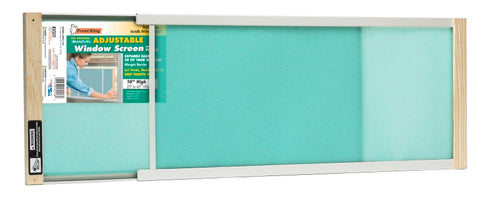 Frost King AWS1145 Window Screen, 25 to 45 in L, 10 in W, Aluminum/Polyethylene