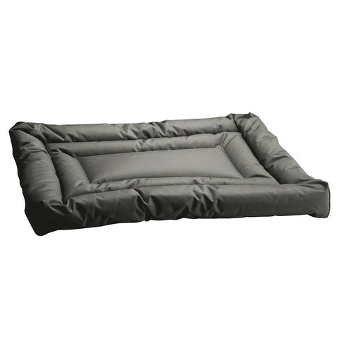 Slumber Pet ZA210 30 11 Dog Bed, 30 in L, 11 in W, Nylon Cover, Gray