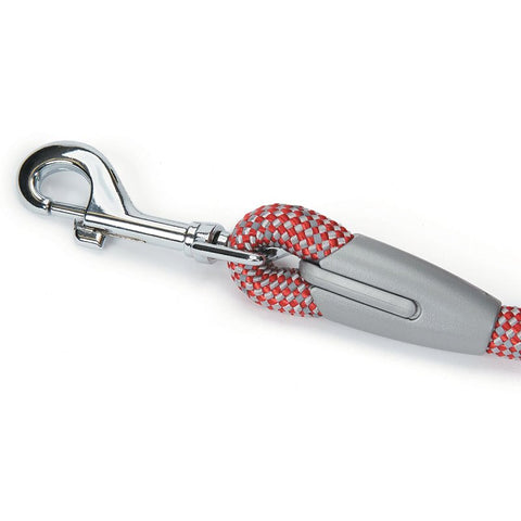Guardian Gear ZA9909 06 83 Reflective Rope Lead, 6 ft L, Red, Fastening Method: Clasp