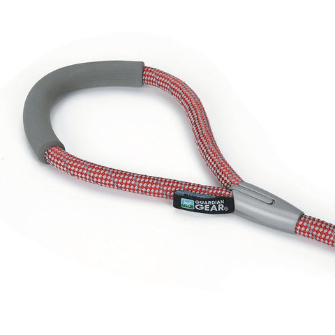 Guardian Gear ZA9909 06 83 Reflective Rope Lead, 6 ft L, Red, Fastening Method: Clasp