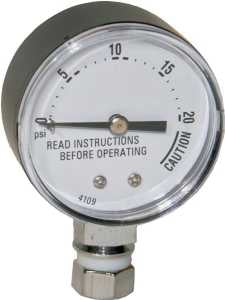 Presto 85772 Pressure Canner Steam Gauge, For: 0175006, 0178006, 0175107 and 0178107 Canner, Analog Display
