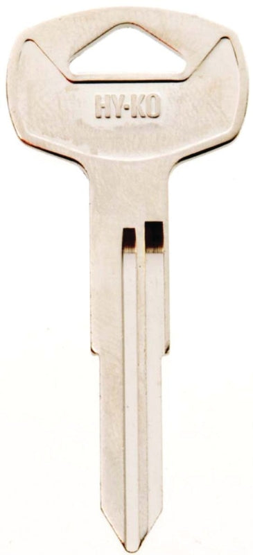 Hy-Ko 11010DA23 Automotive Key Blank, Brass, Nickel, For: Nissan Vehicle Locks, Pack of 10