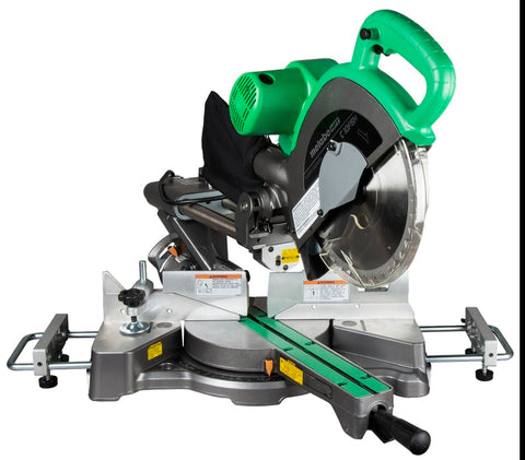 Metabo HPT C10FSH Miter Saw, 10 in Dia Blade, 3800 rpm Speed, 57 deg Max Miter Angle, 45 deg Max Bevel Angle