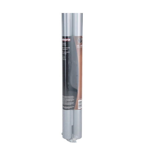 ProSource 21016ZCX-PS Adjustable Closet Rod, 72 to 120 in L, Steel, Silver