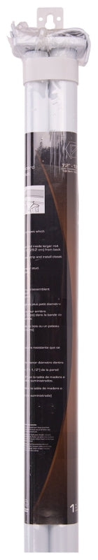 ProSource 21016PHX-PS Adjustable Closet Rod, 72 to 120 in L, Steel