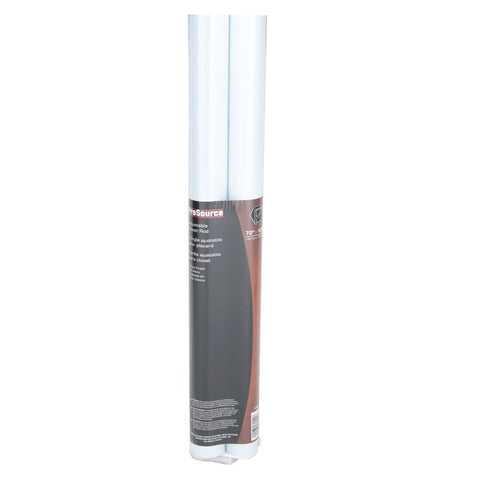 ProSource 21016PHX-PS Adjustable Closet Rod, 72 to 120 in L, Steel