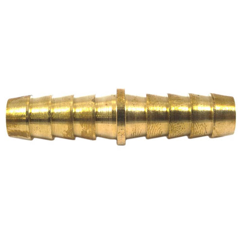 Forney Brass Dual Barbed Hose Splicer 3/8 in. Hose Barb 1 pc