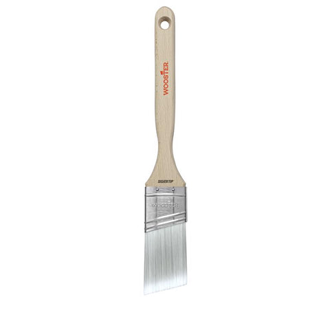 Wooster Silver Tip 1-1/2 in. Soft Semi-Oval Angle Paint Brush