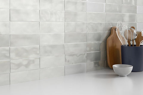 Emser Tile Passion Series W32PASSBC0308P28 Porcelain Tile, 8 in L Tile, 3 in W Tile, Pressed Edge, Rectangular Pattern