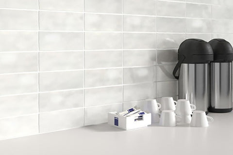 Emser Tile Passion Series W32PASSBC0308P28 Porcelain Tile, 8 in L Tile, 3 in W Tile, Pressed Edge, Rectangular Pattern