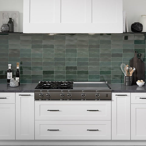 Emser Tile Passion Series W32PASSVE0308P28 Porcelain Tile, 8 in L Tile, 3 in W Tile, Pressed Edge, Rectangular Pattern