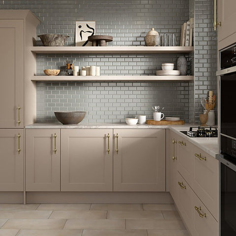 Emser Tile Reward Series F27REWADO1112MBV Porcelain Mosaic Tile, 12 in L Tile, 11 in W Tile, Pressed Edge, Bevel Pattern