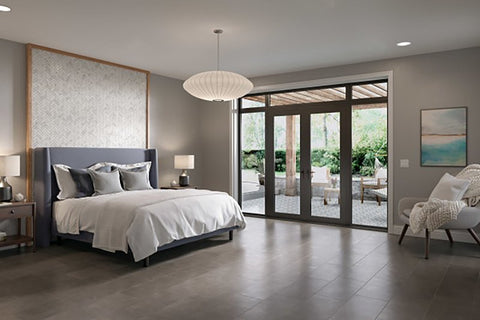 Emser Tile Sterlina II Series F20STERHE1224 Porcelain Tile, 24 in L Tile, 12 in W Tile, Rectified Edge, Henna