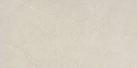Emser Tile Sterlina II Series F20STERIV1224 Porcelain Tile, 24 in L Tile, 12 in W Tile, Rectified Edge, Ivory