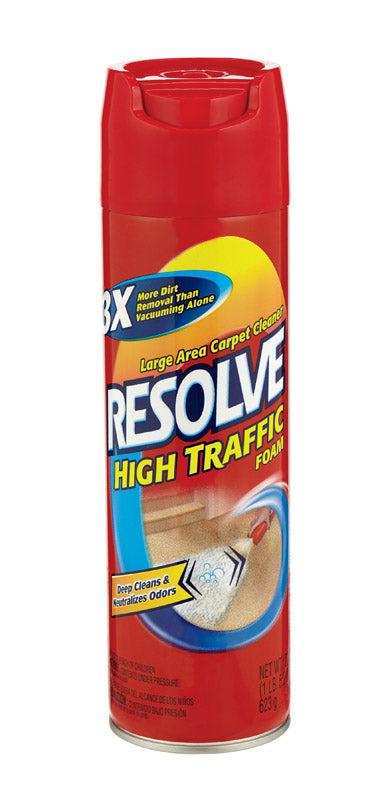 Resolve High Traffic Carpet Cleaner Foam 22