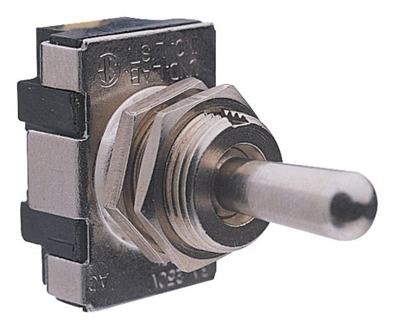 Calterm 41730 Toggle Switch, 15 A, 12 VDC, Screw Terminal, Black ...