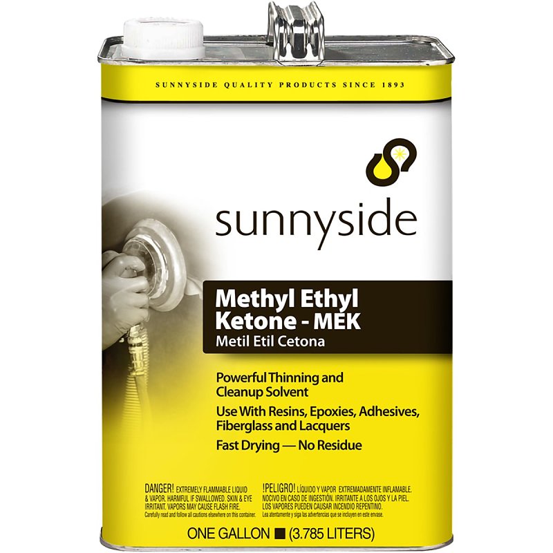 Sunnyside 847G1 Methyl Ethyl Ketone Thinner, Liquid, Pungent, Transpar ...