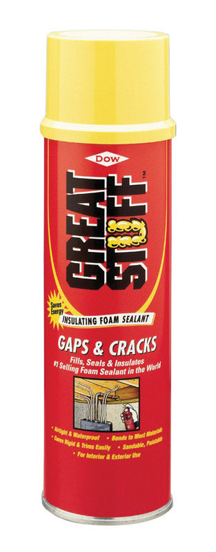 Great Stuff Polyurethane Foam Gaps & Cracks Insulating Sealant Cream 20 oz.