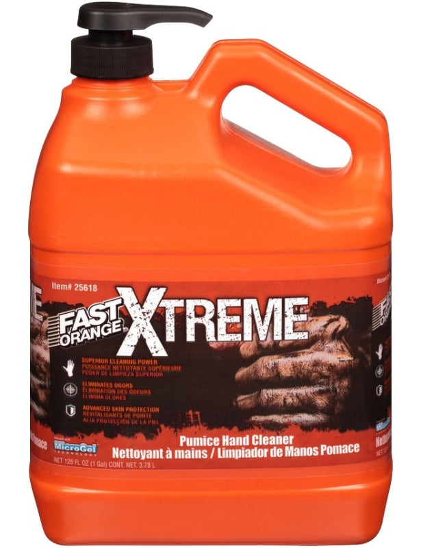 Fast Hand Cleaner Fast Orange 25618 Hand Cleaner with Pump, White, Citrus, 1 gal, Bottle ...