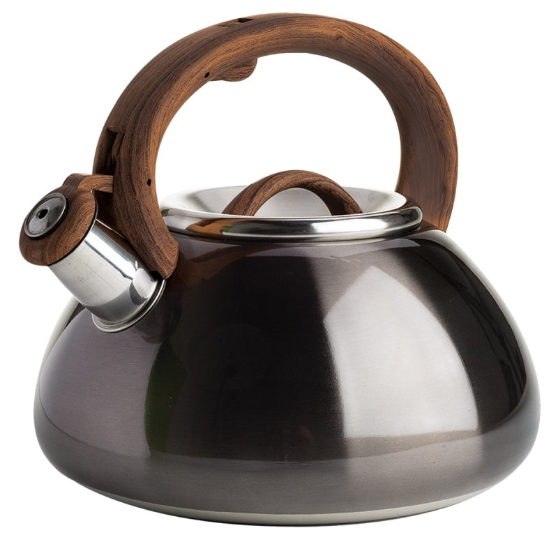 Primula PAGM1-6225 Tea Kettle, 2.5 qt, Soft Grip Handle, Stainless Ste ...
