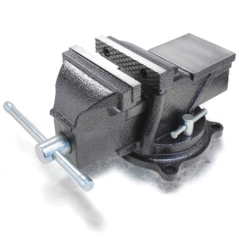 Irwin 6 in. W x 7.25 in. H x 15 in. L x 9.5 in. W Steel Workshop Vise