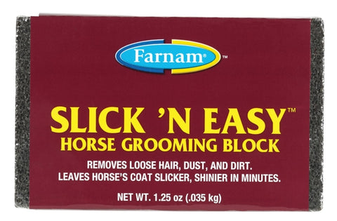 Farnam Slick 'N Easy 39036 Horse Grooming Block, Fiberglass
