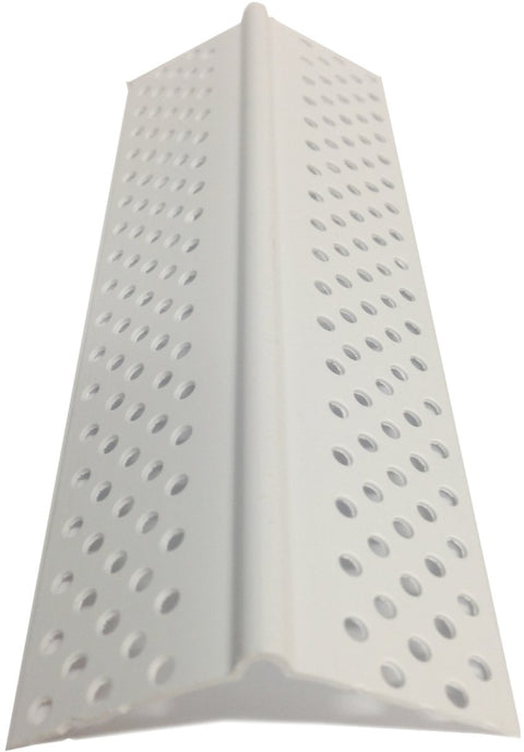 ClarkDietrich VLSB-10 Splayed Corner Bead, 10 ft L, 1-1/4 in W, PVC, Pack of 50