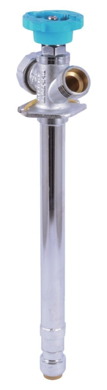 Cash Acme 24628LF Anti-Siphon Sillcock, 8 in L, 1/2 x 3/4 in, MHT, 125 psi, Brass Body