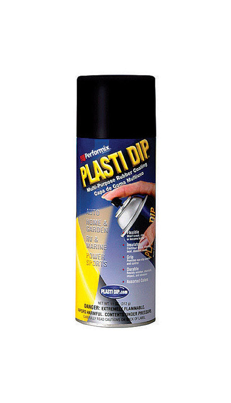Plasti Dip Rubber Coating 11 oz. Black Spray Can